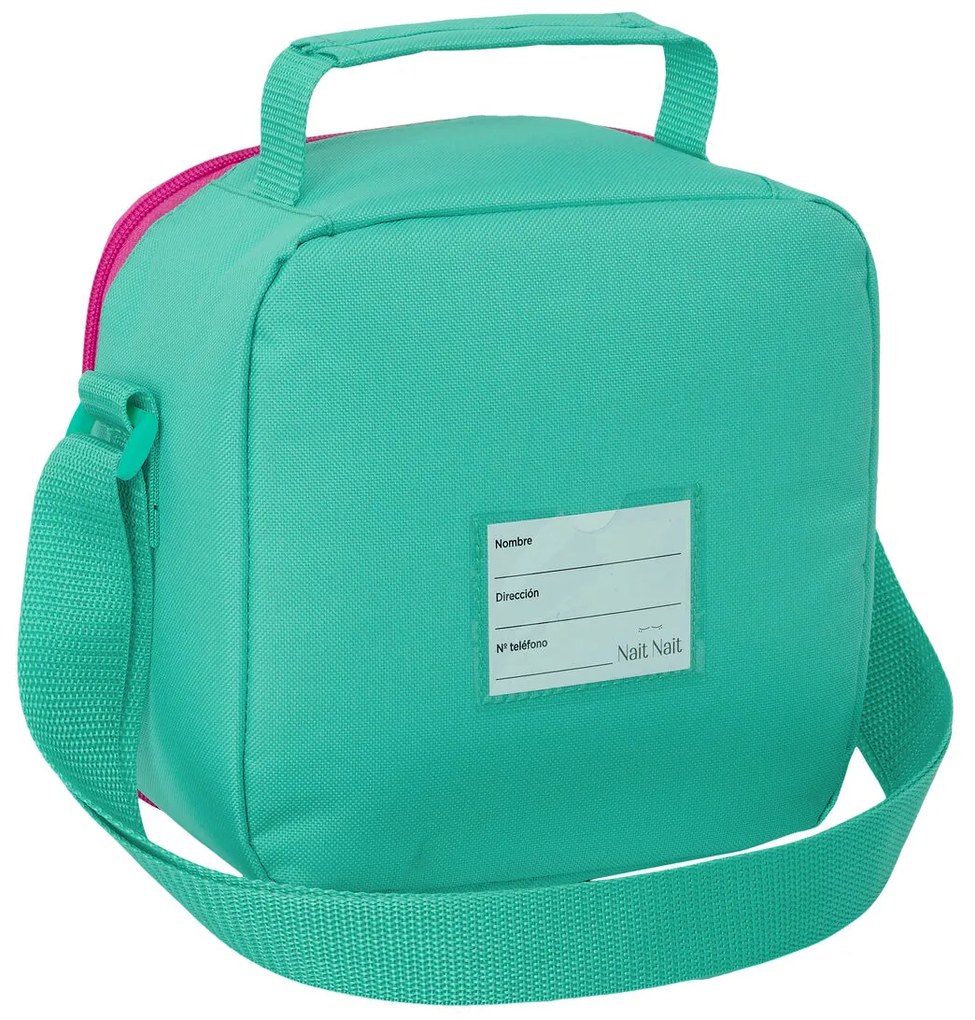 θερμική Θήκη Μεταφοράς Σνακ Nait Nait Verde mint Μέντα 20 x 20 x 15 cm
