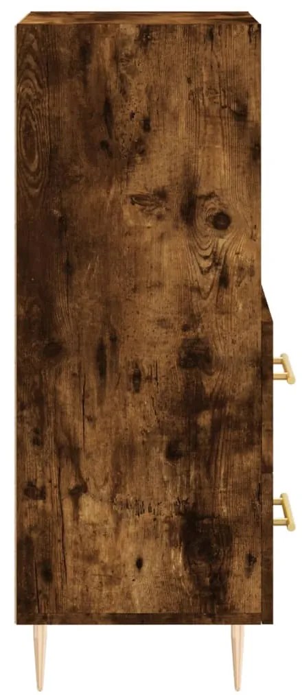 vidaXL Ντουλάπι Καπνιστή Δρυς 34,5 x 34 x 90 εκ. Επεξεργασμένο Ξύλο