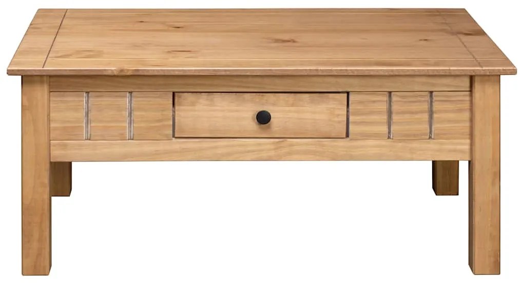 vidaXL Τραπέζακι Σαλονιού 100x60x43,5 εκ. Μασίφ Ξύλο Πεύκου Σειρά Panama