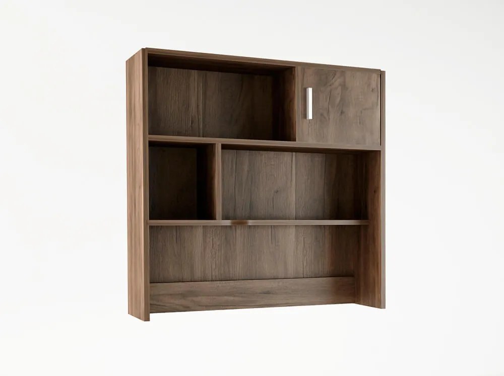 Intrahome Εταζέρα σε χρώμα καρυδί 100x30x100 Intrahomesa-00652309