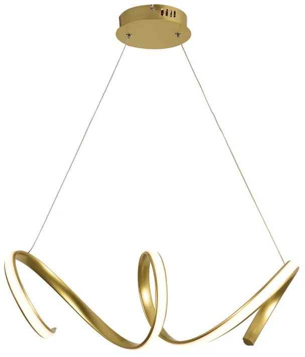 Φωτιστικό Κρεμαστο Aca HM91LEDP64BR CLEO Οξυντέ (Bronzed) 3000K