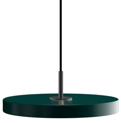 Κρεμαστό Φωτιστικό Οροφής LED 14W Φ31cm Μαύρο Φινίρισμα Asteria Umage-2208C4175-Πράσινο 2208C4175