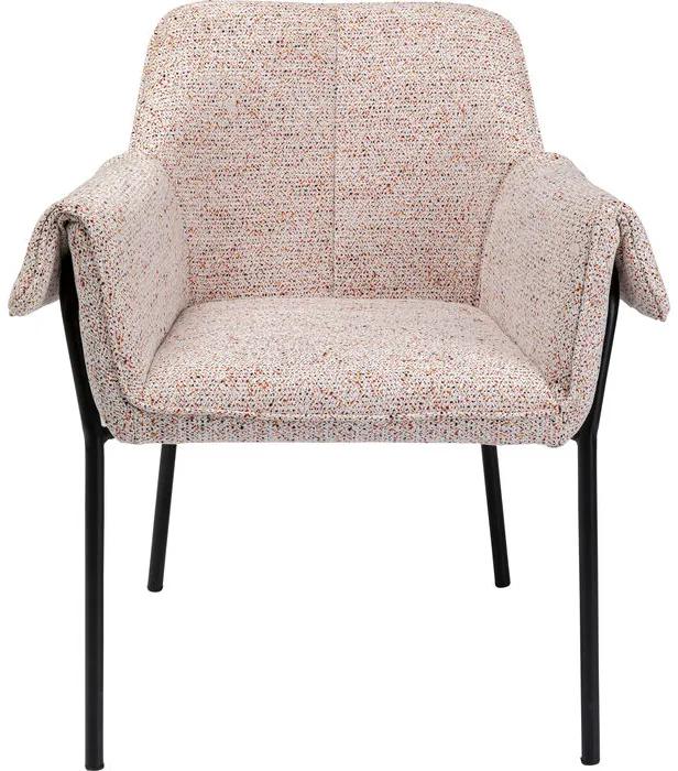 Καρέκλα Bess Με Μπράτσα Μπεζ 70x62,5x84,5 εκ. - Μπεζ