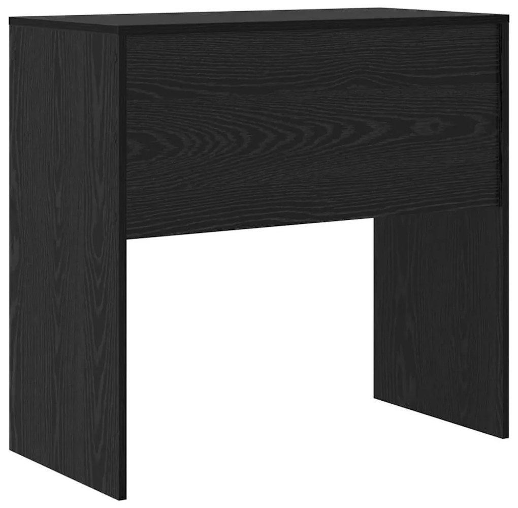 vidaXL Γραφείο Μαύρη δρυς 80 x 40 x 76 εκ. Επεξεργασμένο ξύλο