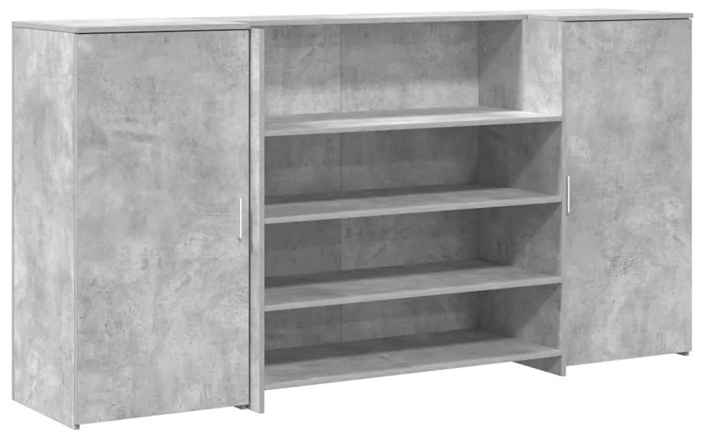 vidaXL Γραφείο υποδοχής 200x50x103,5 εκ. Επεξεργασμένο Ξύλο
