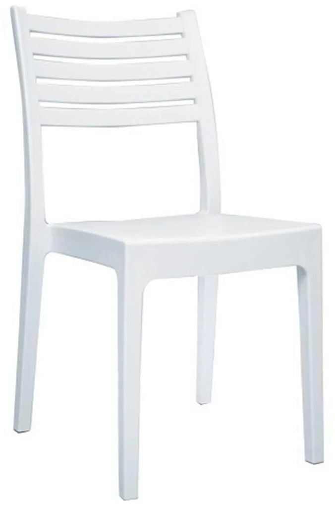 Καρέκλα Olimpia Πλαστική Άσπρη 46x52x86cm