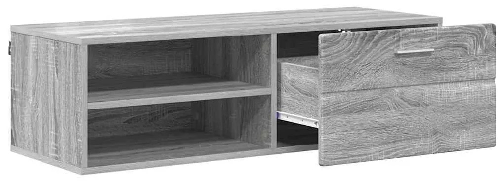 vidaXL Ντουλάπι TV Γκρι sonoma 100.5 x 39 x 30 εκ Επεξεργασμένο ξύλο