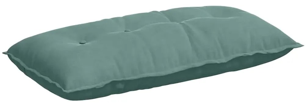 vidaXL Μαξιλάρι Πλάτης Θαλασσί 100 x 50 cm Υφασμάτινο Κορντουρά