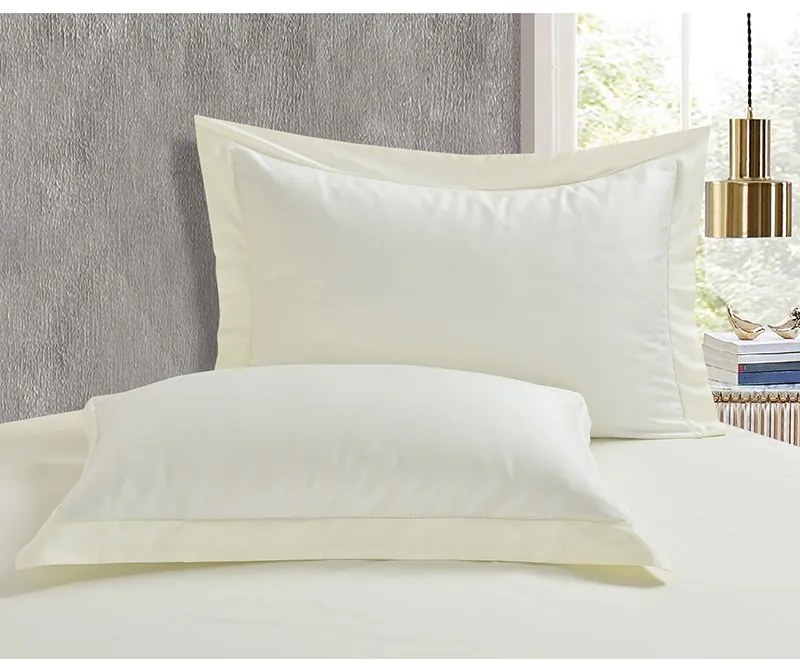 Σετ Σεντόνια Βαμβακοσατέν Υπέρδιπλα 245x270 Monaco Ivory 000000002453