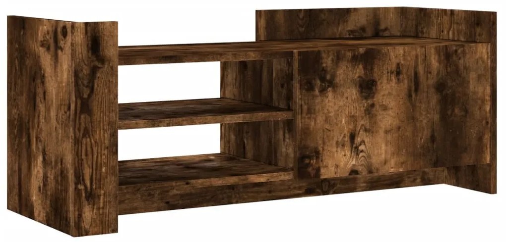 vidaXL Έπιπλο Τηλεόρασης Καπνιστή Δρυς 100x35x40 εκ. Επεξ. Ξύλο