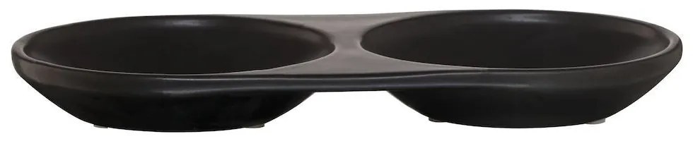 Σαπουνοθήκη Conical Black Sealskin Porcelain
