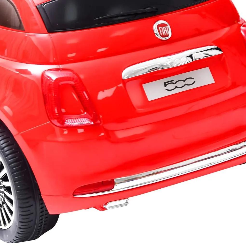 Παιδικό Αυτοκίνητο Ηλεκτρικό Fiat 500 Κόκκινο - Κόκκινο
