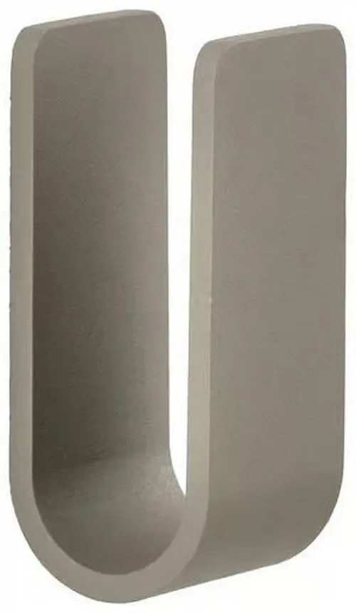 Άγκιστρο Μπάνιου Αλουμινίου Ume 34993 3,5x3,4x8cm Taupe Zone Denmark Αλουμίνιο