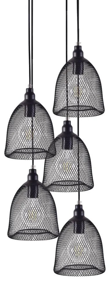 Φωτιστικό Οροφής 77-4352 SE 151-20-5 Zola Black Mat Homelighting Metal