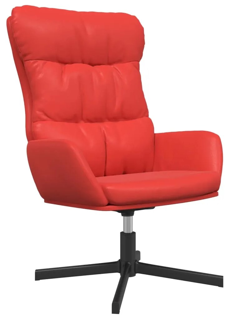 vidaXL Πολυθρόνα Relax Κόκκινη από Συνθετικό Δέρμα
