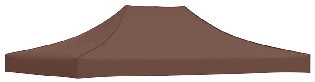 vidaXL Κάλυμμα Τέντας Εκδηλώσεων Καφέ 4 x 3 μ. 270 γρ/μ²