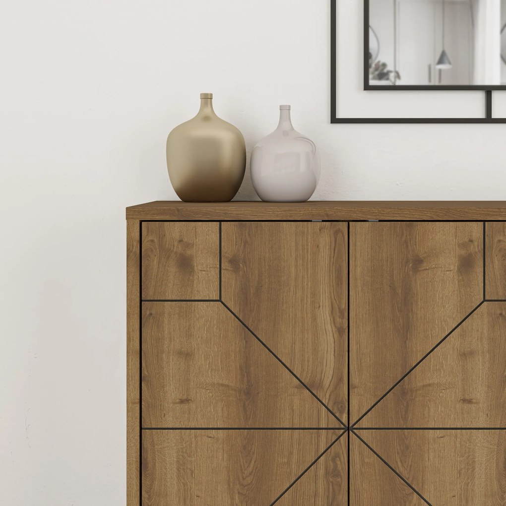 Μπουφές Hitit LATORE 123x35x77,4