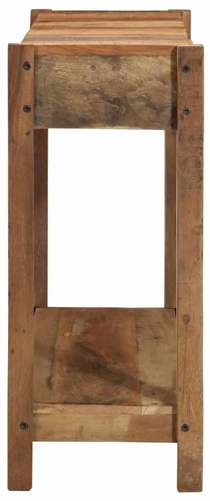 vidaXL Κονσόλα Τραπέζι 107x33x76 εκ. Μασίφ Ξύλο Ανακυκλωμένο