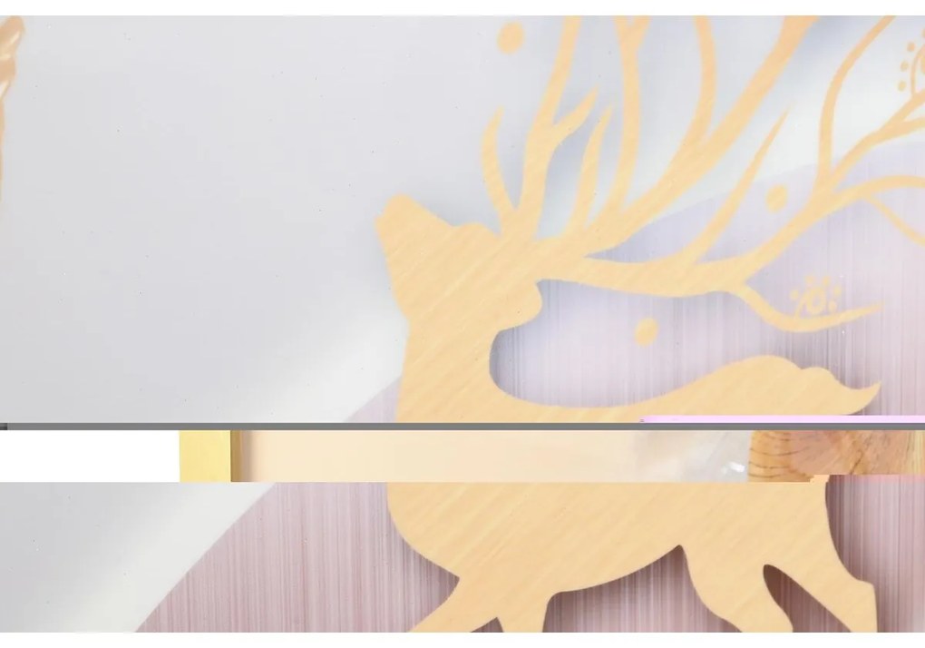 Πίνακας DKD Home Decor Αλουμίνιο Ξύλο MDF 80 x 3 x 160 cm