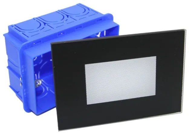 Φωτιστικό Σώμα Ορθογώνιο Χωνευτό LED IP66 4W CCT 230V Lumen-3-90051-Μαύρο 3-90051