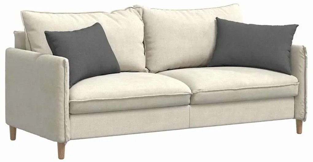 vidaXL Μαξιλάρι Καναπέ 2 pcs Σκούρο Γκρι 60 x 40 cm ύφασμα