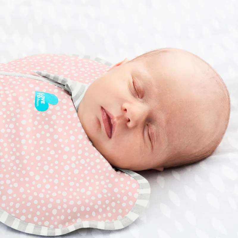 Υπνόσακος LoveToDream Swaddle UP Bamboo Original 1.0tog Pink Dot Limited Edition 6-8.5kg Medium