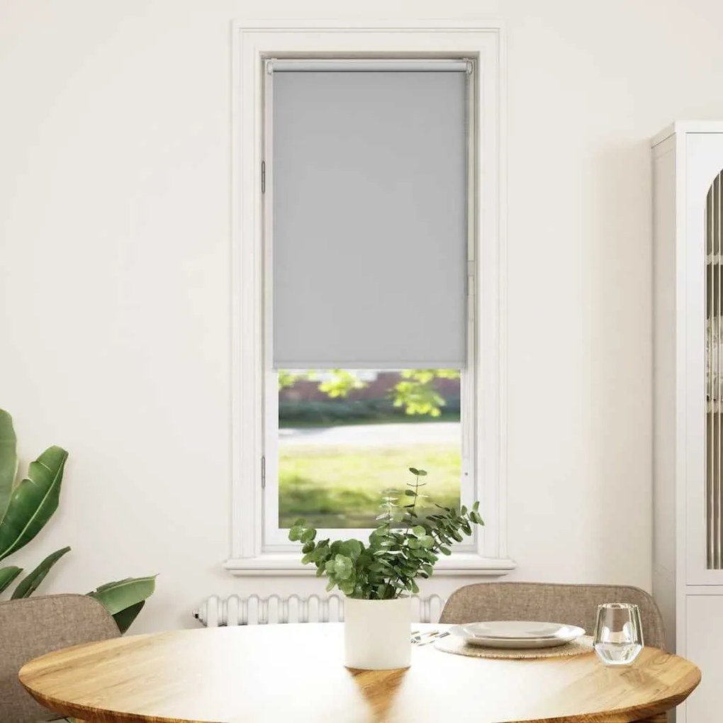 Roller Blind Blackout ανοιχτό γκρι 55x175 cm Πλάτος υφάσματος - Γκρι