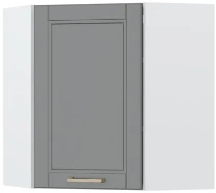 Ντουλάπι κρεμαστό γωνιακό Tahoma V7-UG-1K-Γραφίτης - 64.00Χ64.00Χ72.00cm