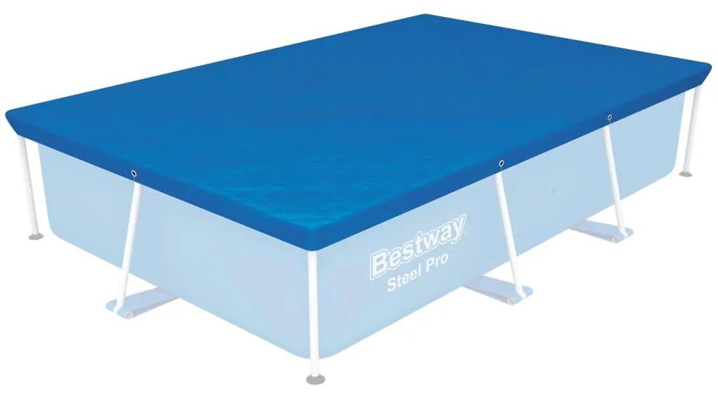 Bestway Κάλυμμα Πισίνας Flowclear 259 x 170 εκ. - Μπλε