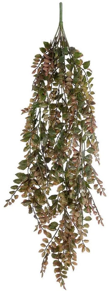Τεχνητό Κρεμαστό Φυτό Fern 20828 30x10x85cm Brown-Green GloboStar Polyethylene