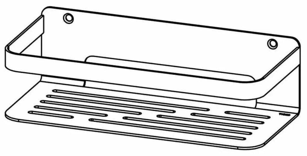 Tiger Ράφι Ντουζιέρας Caddy Χρωμέ 1400030346 - Ασήμι