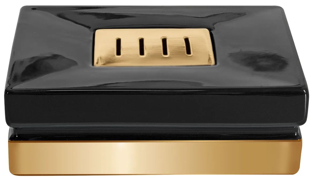 Σαπουνοθήκη Spirella 03197.004 Roma Black/Gold