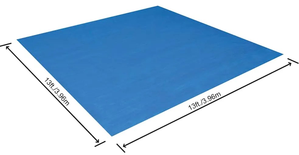 Bestway Υπόστρωμα Πισίνας Προστατευτικό Flowclear 396 x 396 εκ.