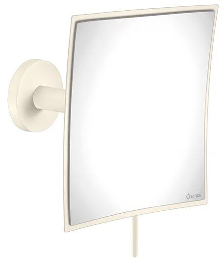 Καθρέπτης Μεγεθυντικός Επτοίχιος Μεγέθυνση x3 Beige Mat Sanco Cosmetic Mirrors MR-202-M102