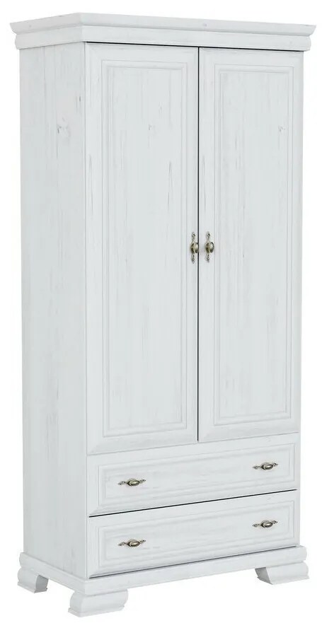 Ντουλάπα Parma B104, Anderson πεύκο, 193x88x49cm, 59 kg, Πόρτες ντουλάπας: Με μεντεσέδες | Epipla1.gr
