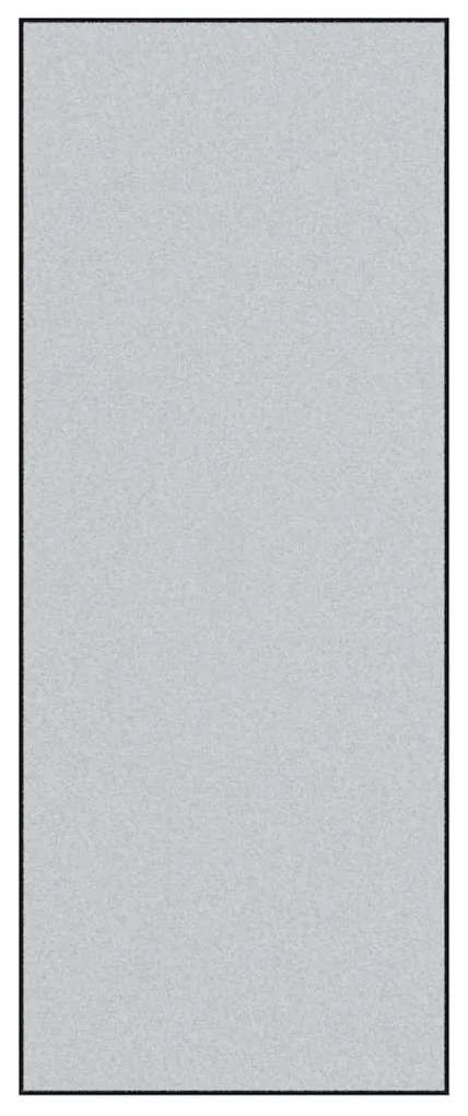 vidaXL Χαλάκι Εξώπορτας Γκρι και Μαύρο 120 x 300 cm