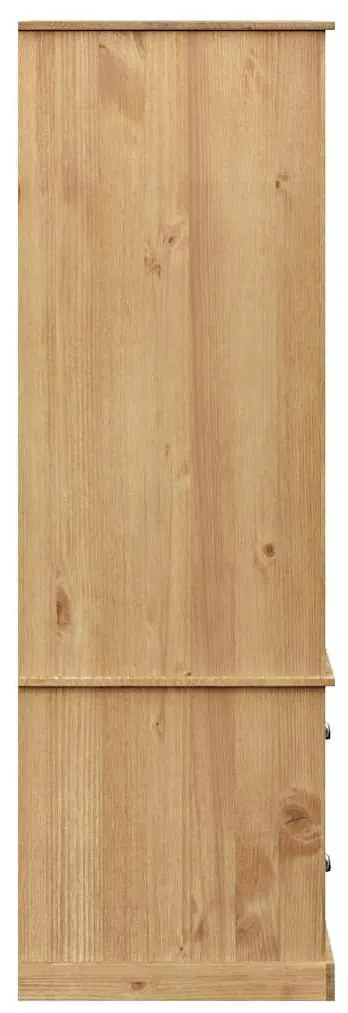 vidaXL Ντουλάπα VIGO 90 x 55 x 170 εκ. από Μασίφ Ξύλο Πεύκου