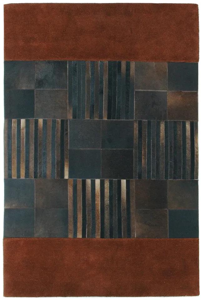 Χειροποίητο Χαλί Faces SAN FRANCISCO D.BROWN Royal Carpet - 160 x 230 cm - 19SRSFDB.160230