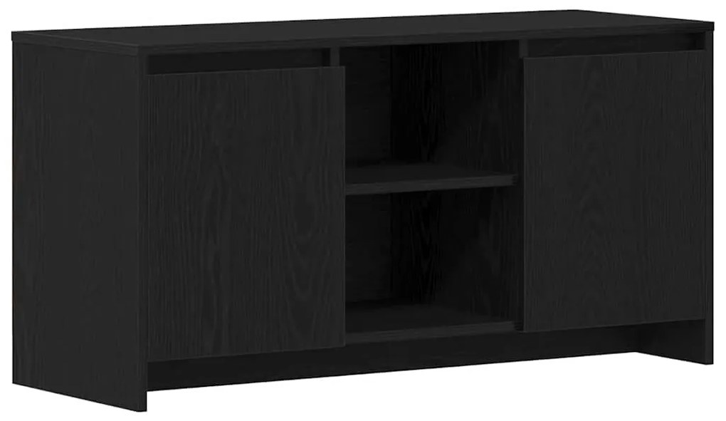 vidaXL Βάση TV Μαύρο 102 x 37.5 x 52.5 εκ Επεξεργασμένο ξύλο