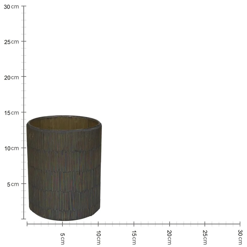 ΚΗΡΟΠΗΓΙΟ ARTELIBRE ΠΟΛΥΧΡΩΜΟ ΓΥΑΛΙ 10X10X13CM