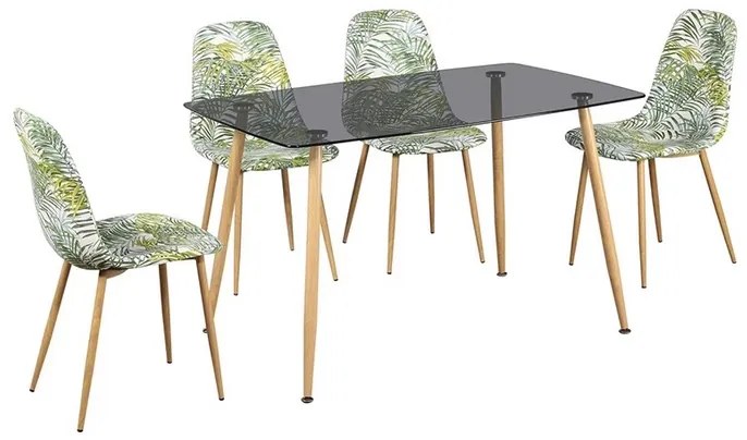 Τραπεζαρία Tim 140x80x75 DIOMMI 32-068