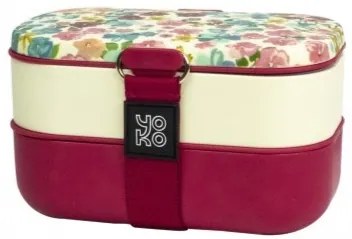 Yoko Design Φαγητοδοχείο 2 Επιπέδων 1.200ml BPA Free Giverny YD2187
