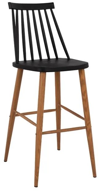 ΣΚΑΜΠΟ ΜΠΑΡ FB98459.02 ΣΕ ΜΑΥΡΟ ΧΡΩΜΑ 43x49x107 εκ. 0610223