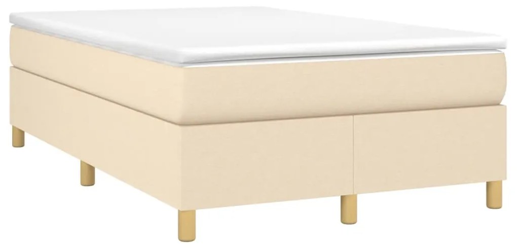 ΠΛΑΙΣΙΟ ΚΡΕΒΑΤΙΟΥ BOXSPRING ΚΡΕΜ 120X200 ΕΚ. ΥΦΑΣΜΑΤΙΝΟ 3120950