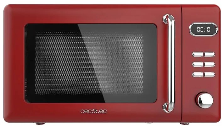 Φούρνος Μικροκυμάτων με Γκριλ 20 Lt 700 W Cecotec ProClean 5110 Retro Red CEC-01715