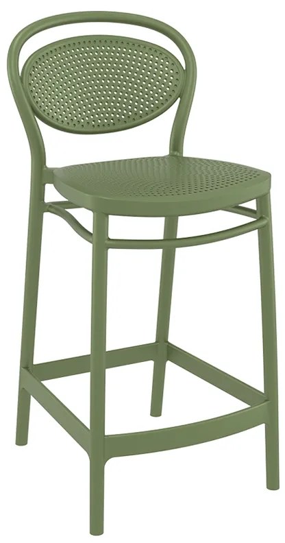 ΣΚΑΜΠΟ ΜΑΡΣΕΛ 65εκ.OLIVE GREEN ΠΟΛ/ΝΙΟΥ 44Χ50Χ96εκ. 44Χ50Χ96εκ. (Σετ 4 ΤΕΜ)