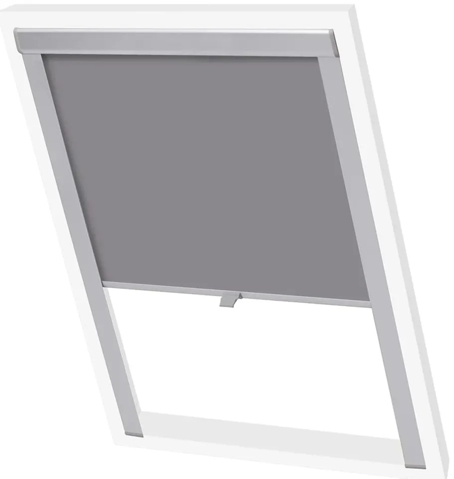 vidaXL Στόρι Ρόλερ Συσκότισης (Blackout) Γκρι SK08
