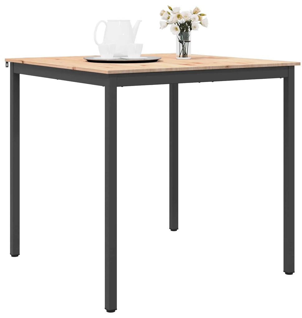 vidaXL Τραπέζι μπαρ Φυσικό 110 x 55 x 105 εκ. Στερεά ξυλεία πεύκου