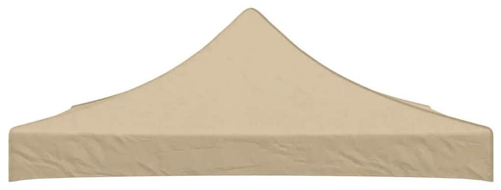 vidaXL Κάλυμμα Τέντας Εκδηλώσεων Μπεζ 3 x 3 μ. 270 γρ/μ²