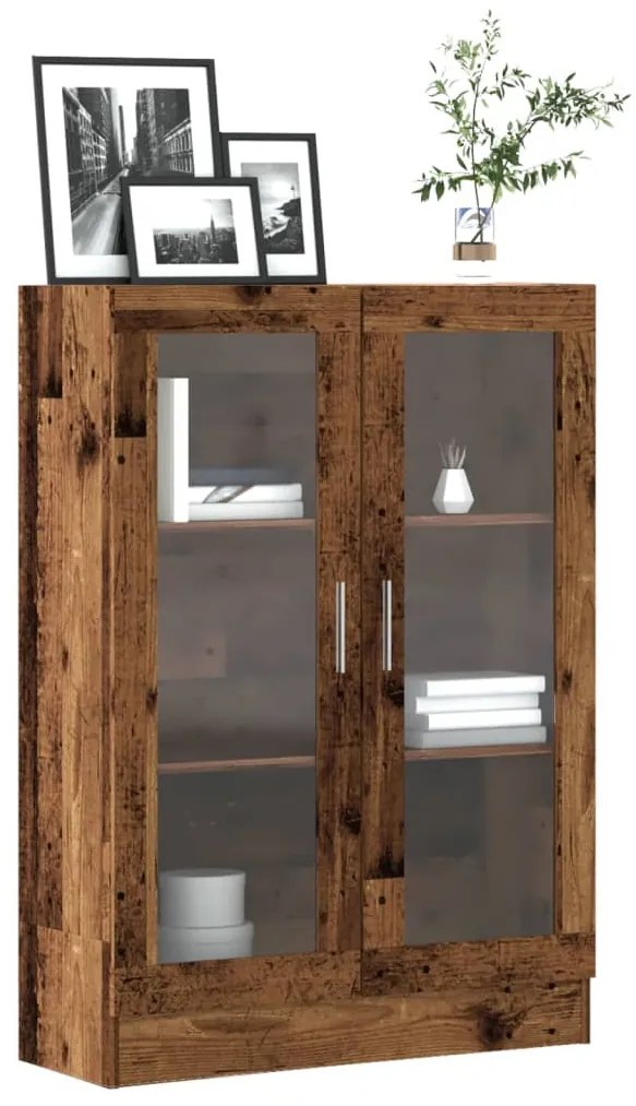 Βιβλιοθήκη Παλαιό Ξύλο 82,5 x 30,5 x 115 εκ. Επεξ. Ξύλο